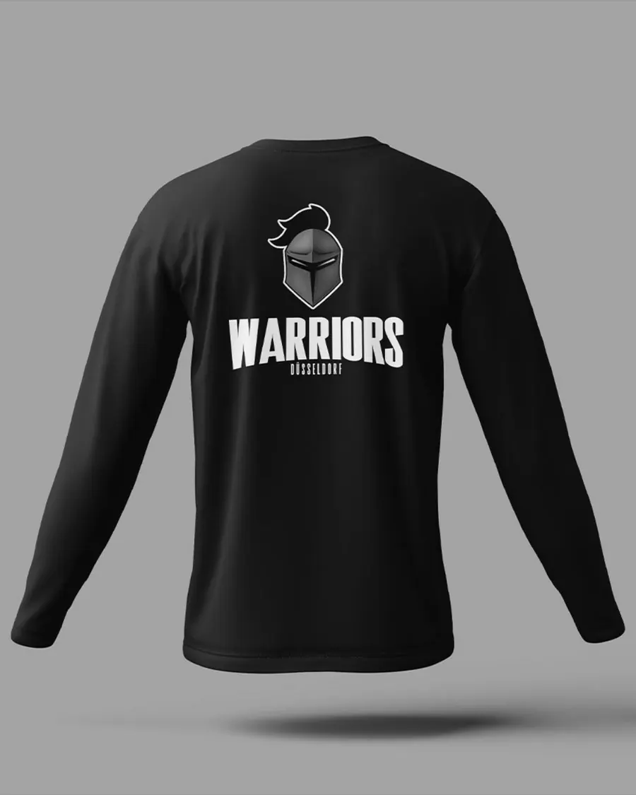 Longsleeve im Design der Düsseldorf Warriors